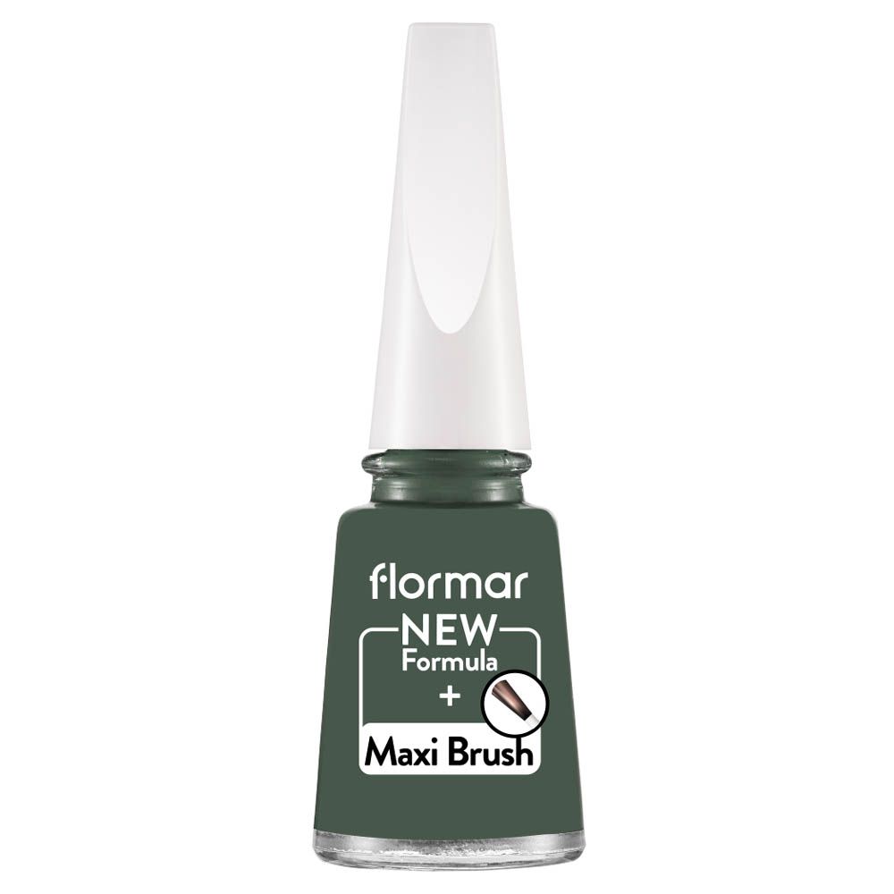 F/M Classic Nail Enamel W/ New Improved Formula & Thicker Brush - 453 Khaki Green