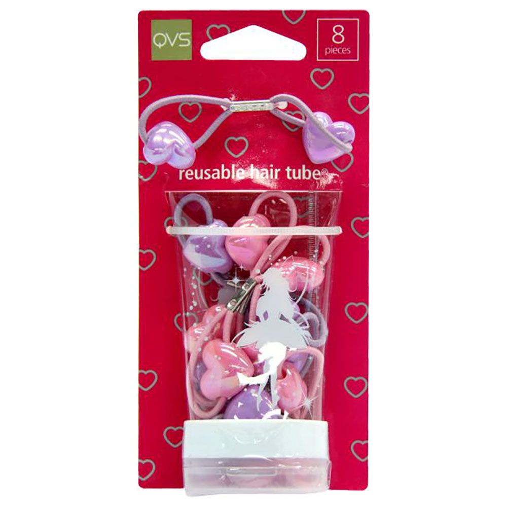 QVS - Kids Decorated Ponytails 8pcs Set
