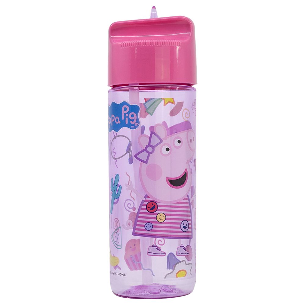 Stor - Tritan Peppa Pig Hydro Bottle - 540ml - Pink