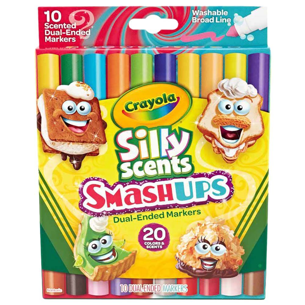 Crayola - Broad LIne Dual-Ended Washable Markers - 10pcs
