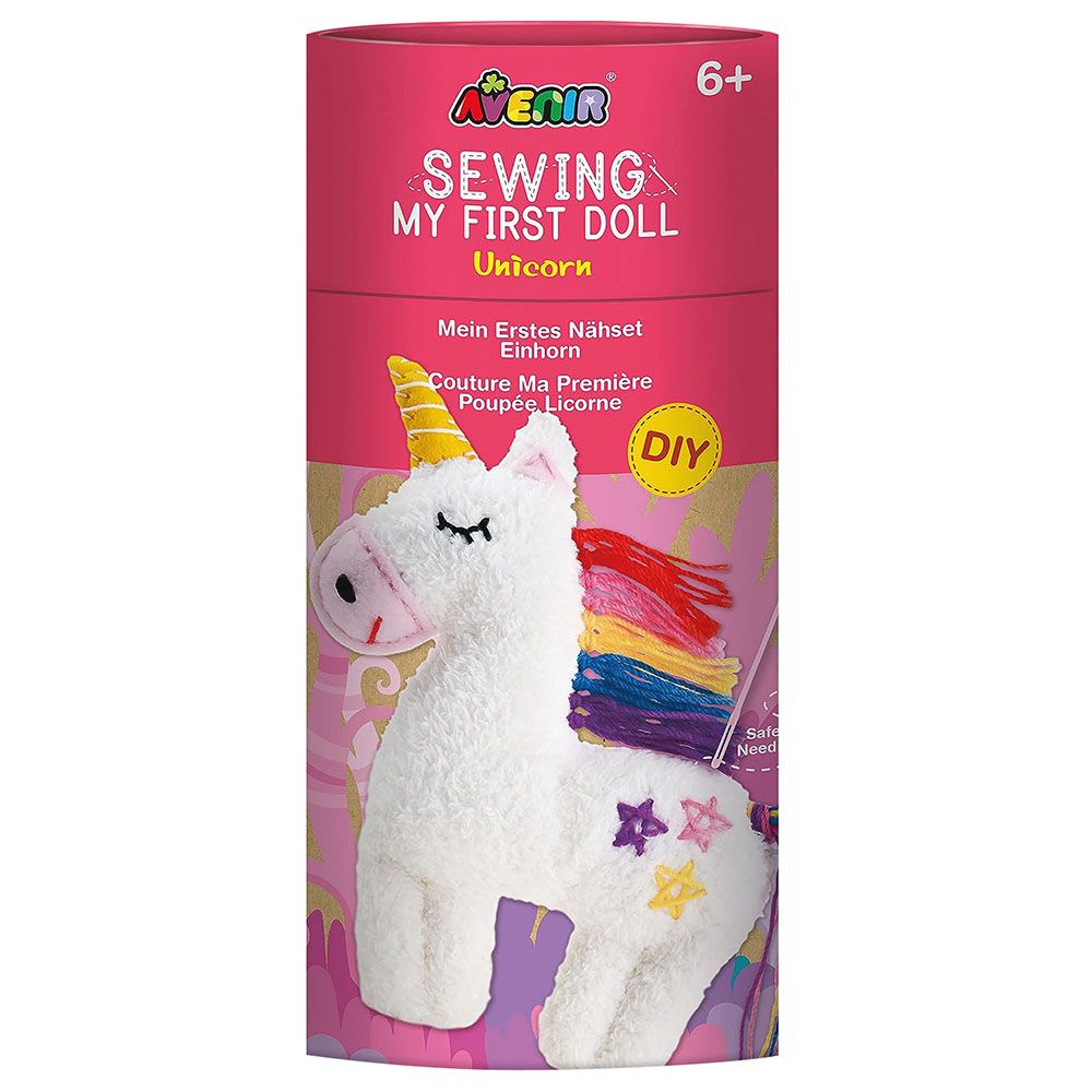 Avenir - Sewing My First Doll Kit - Unicorn 