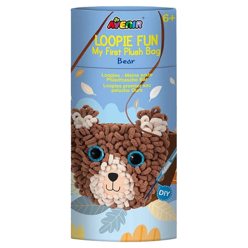 Avenir - Loopie Fun My First Plush Bag Kit - Bear