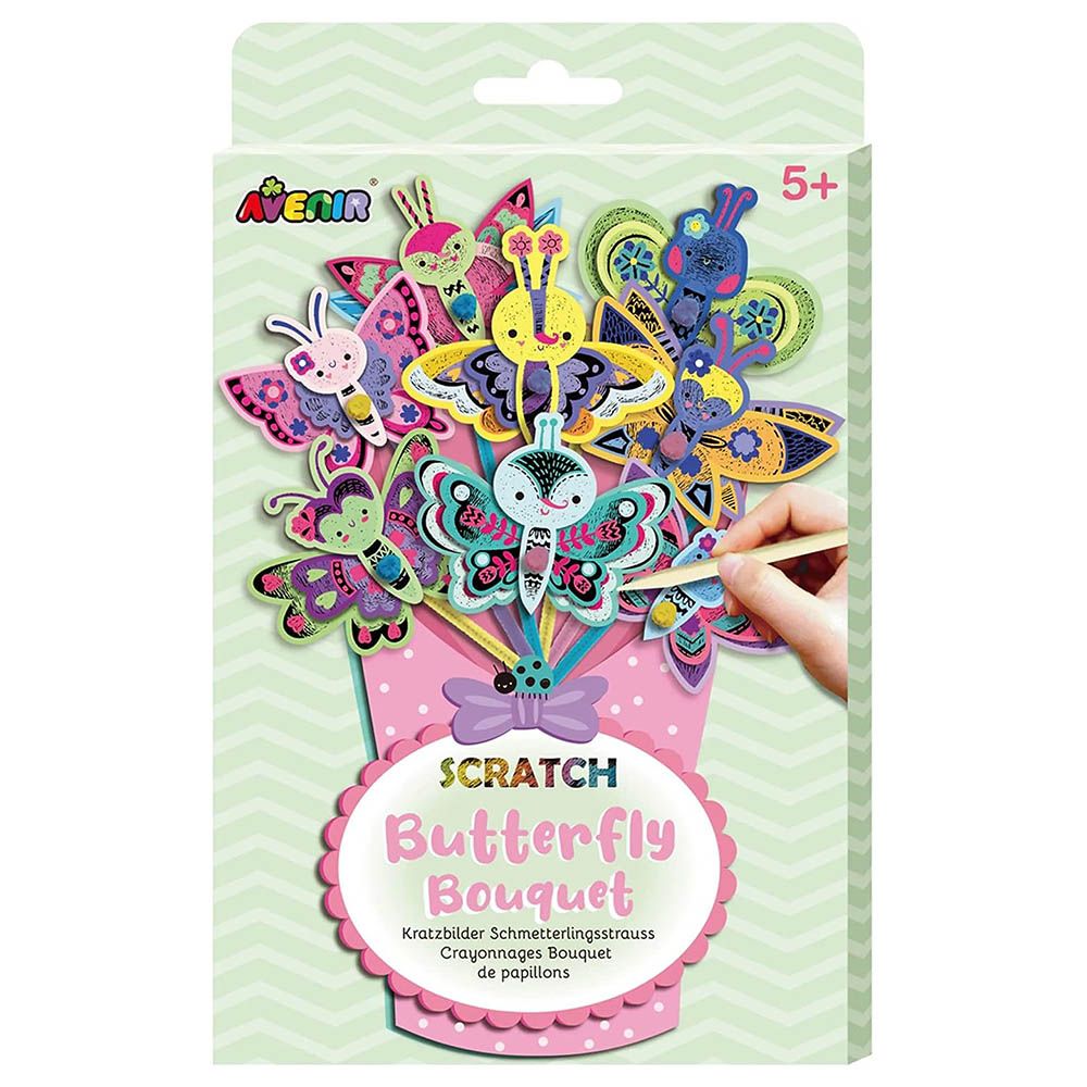 Avenir - Scratch Bouquet Kit - Butterfly