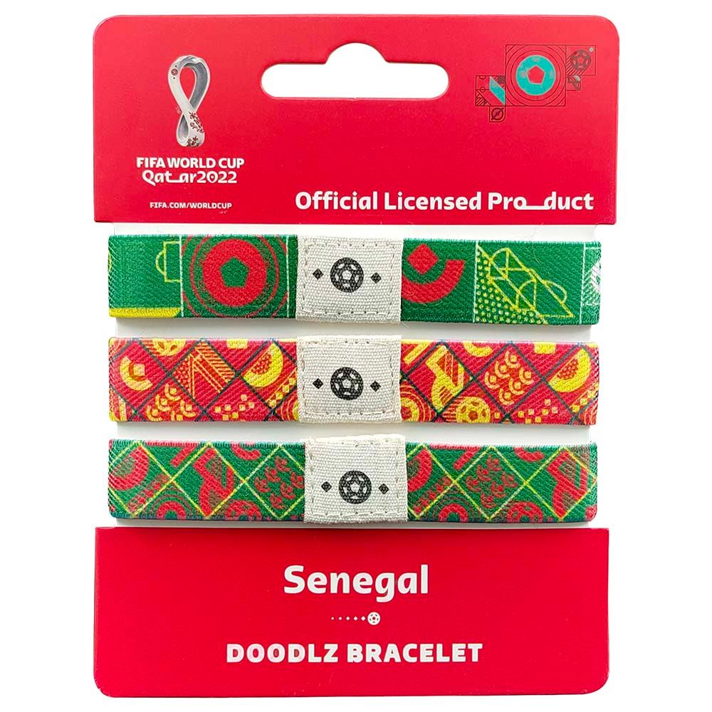 Fifa - World Cup Qatar 2022 Doodlz Bracelet - Senegal