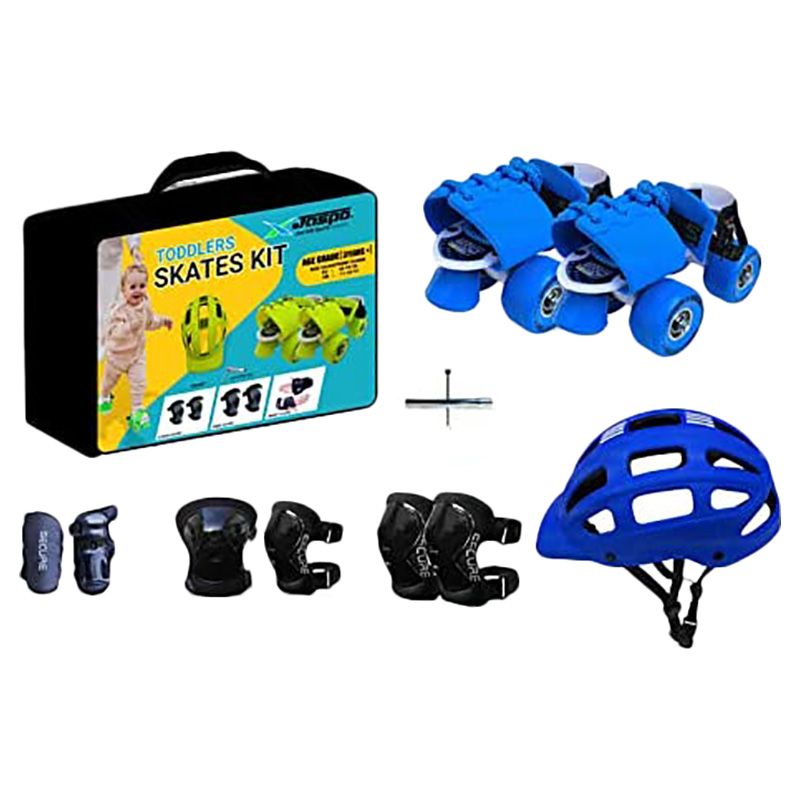 Jaspo - Junior Skates Set - Blue