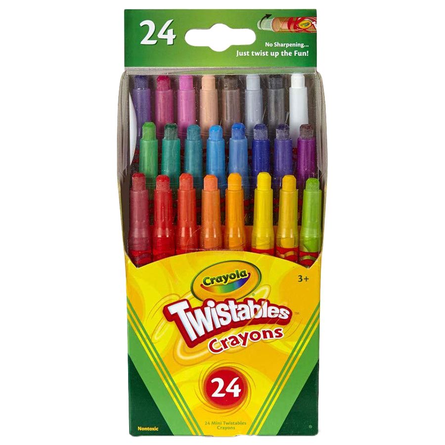 Crayola - Mini Twistables Crayons Pack of 24