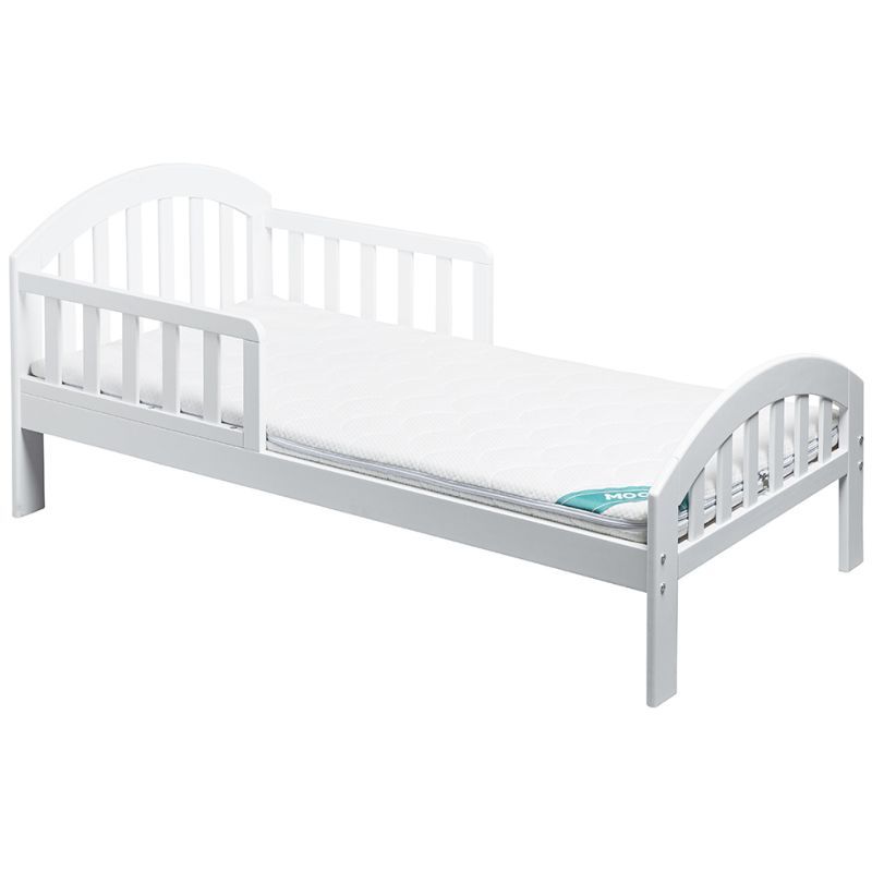 Bumble & Bird - Ava Toddler Wooden Bed - White