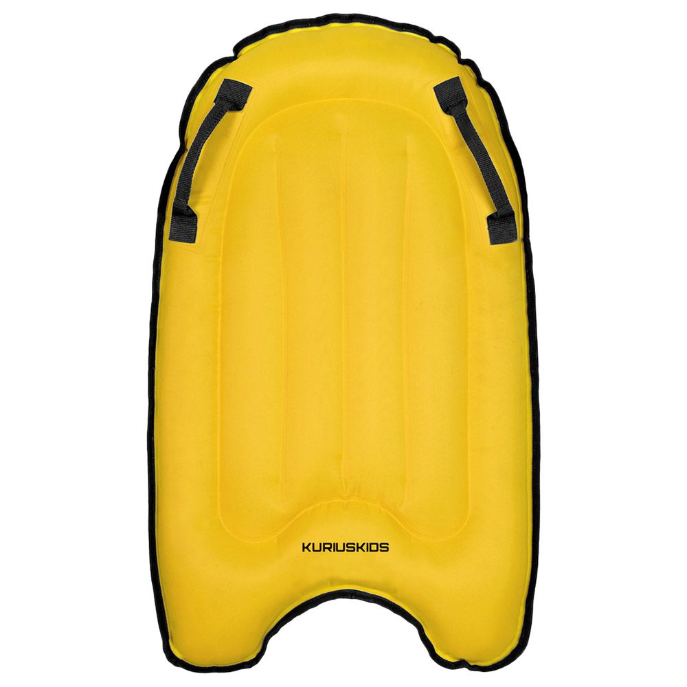 Kuriuskids - Inflatable Bouyancy Surfboard - Yellow