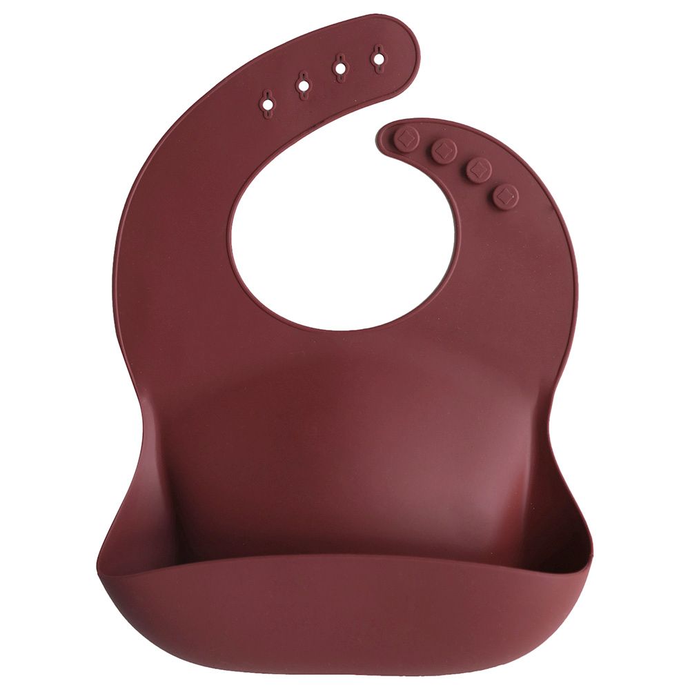Mushie - Silicone Bib - Spice