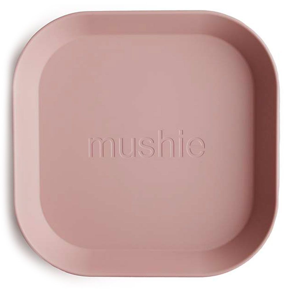 Mushie - Dinner Plate Square - Blush