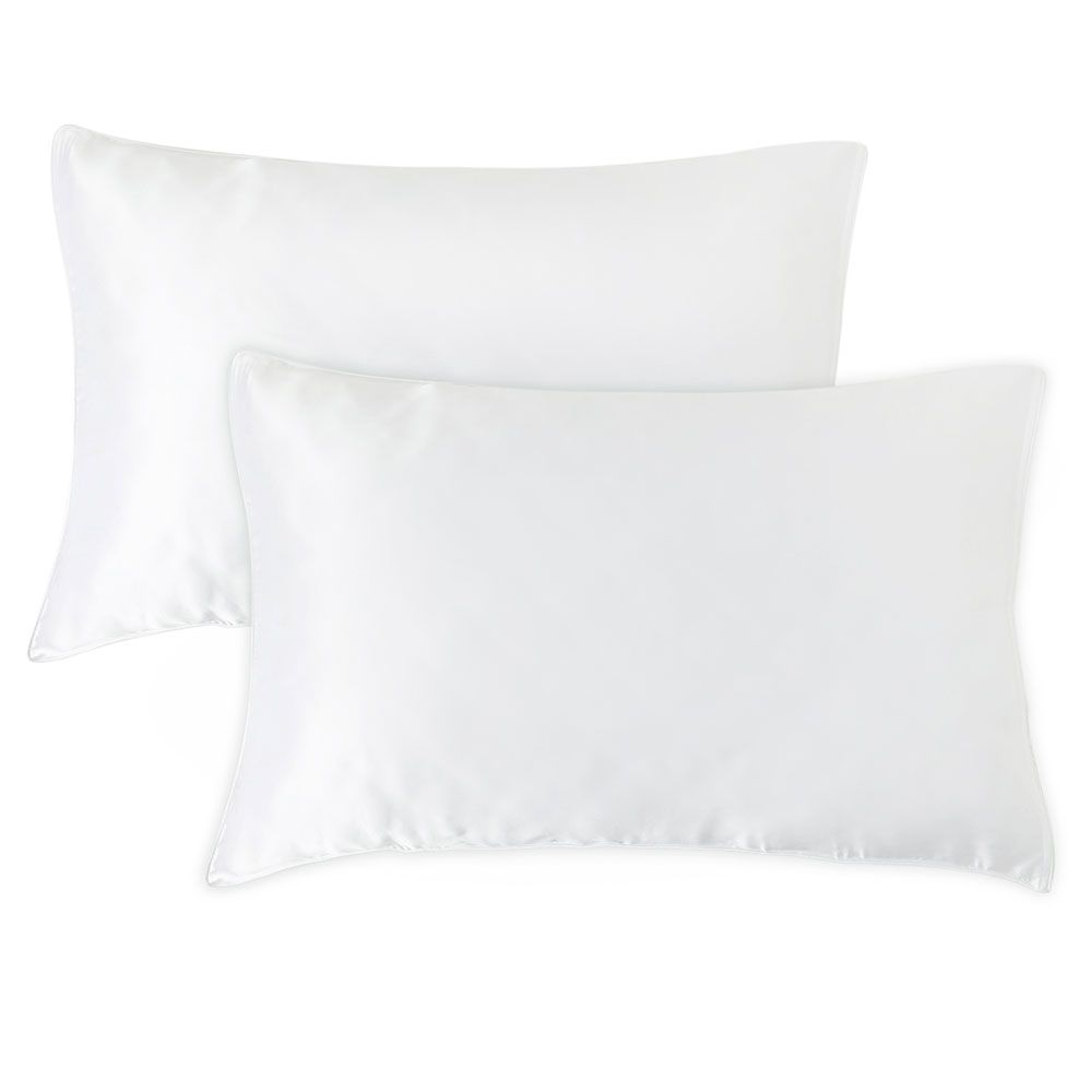 Regal Fabrics - King Mulberry Silk Pillowcases - Cream
