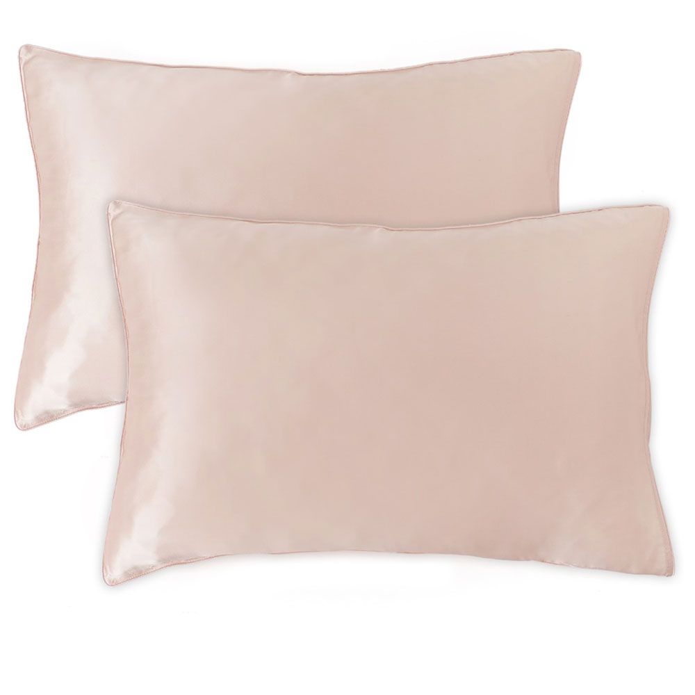 Regal Fabrics - King Mulberry Silk Pillowcases - Pink