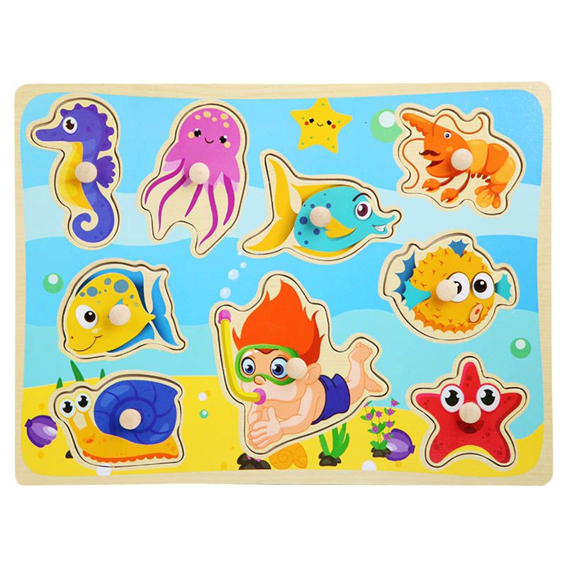 Factory Price - Scarlett Wooden Pegged Puzzle - Design C