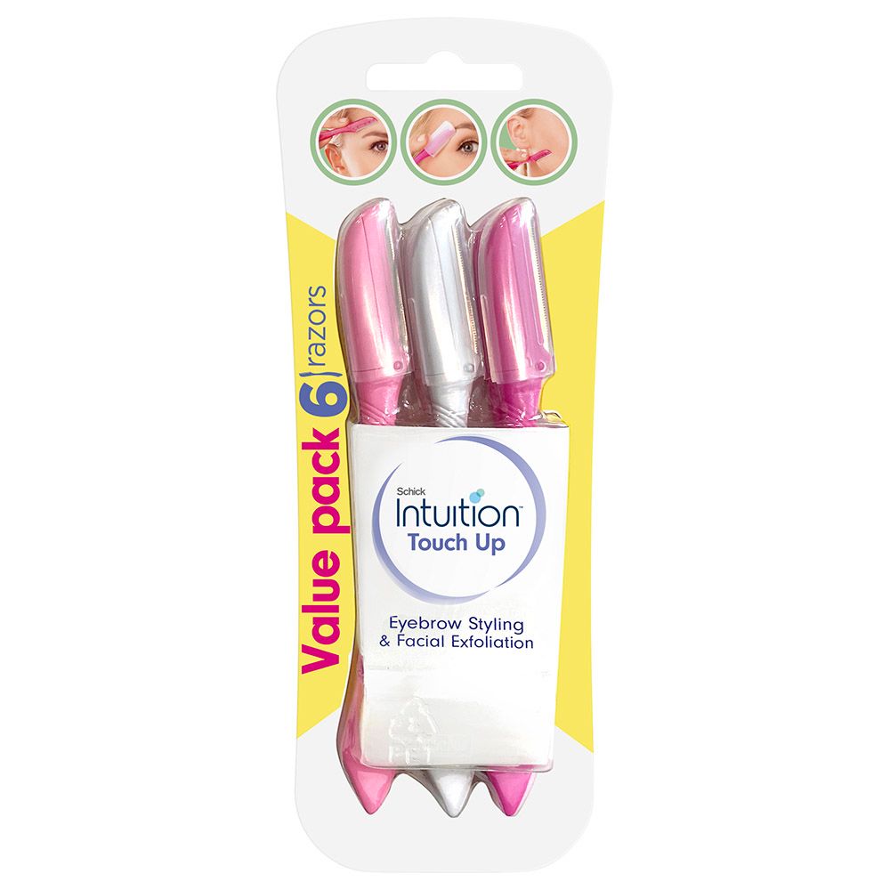 Schick - Intuition Touch Up Razor - 6pcs