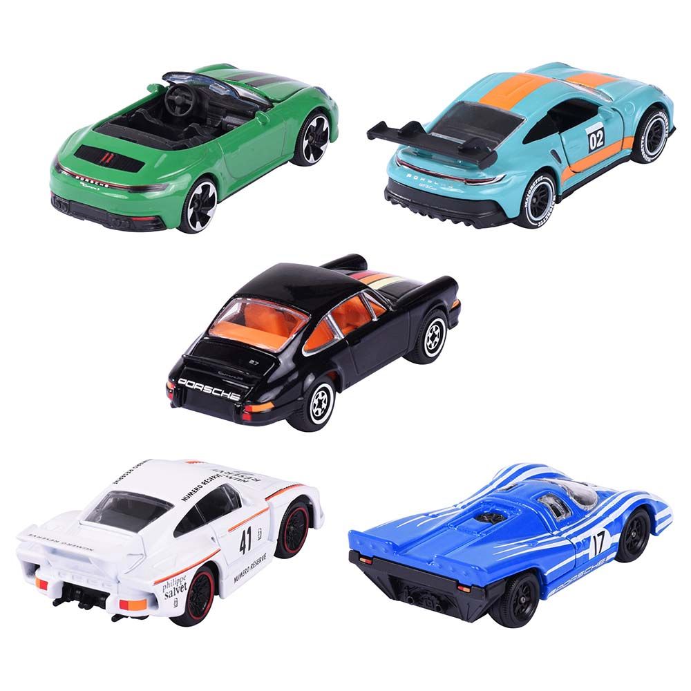 Majorette - Porsche Car Set - 5pcs