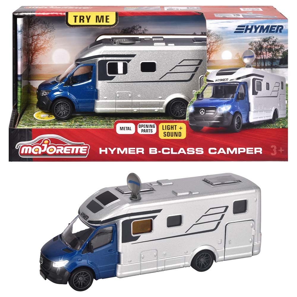 Majorette - Hymer B Class 780T Camper - White