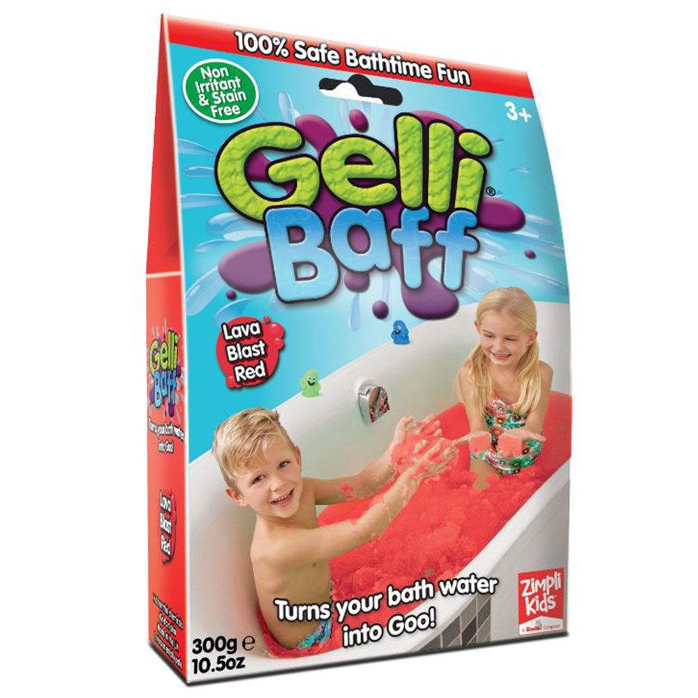 Zimpli Kids - Gelli Baff Lava 300g - Red