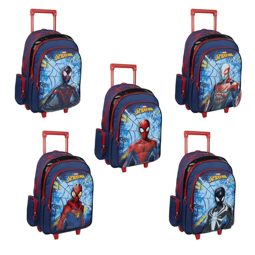 Simba - Spiderman Team Trolley Bag 18-inch - Assorted 1pc