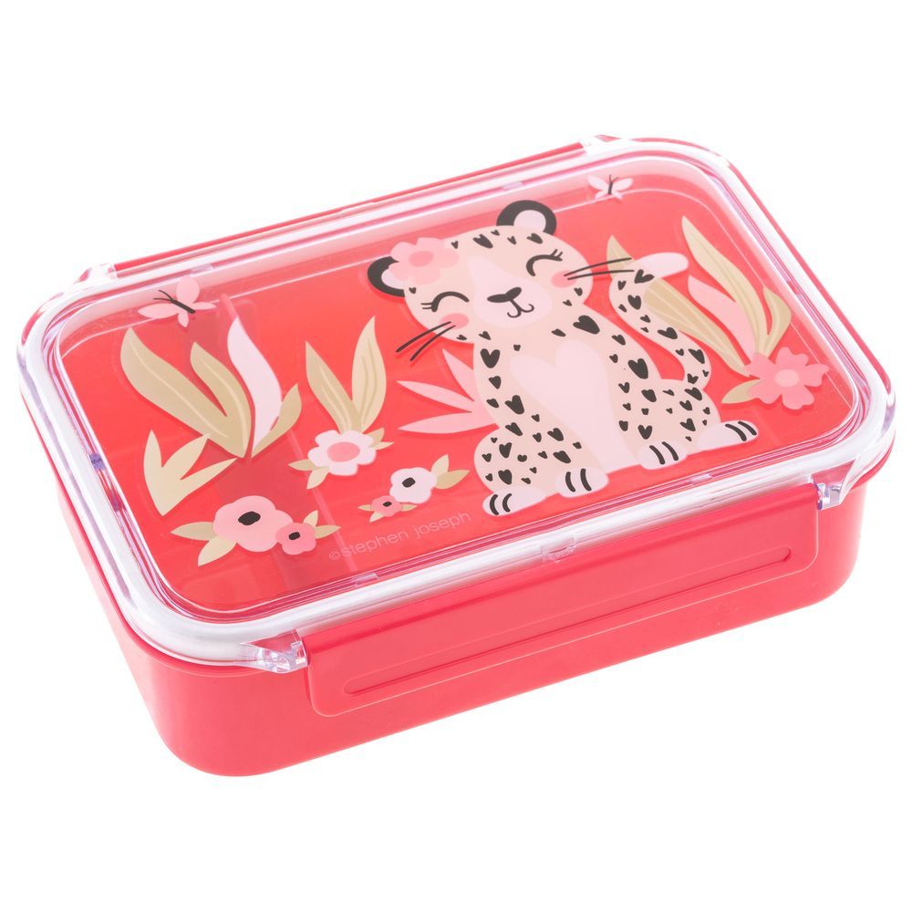 Stephen Joseph - 2 Compartments Bento Box - Leopard