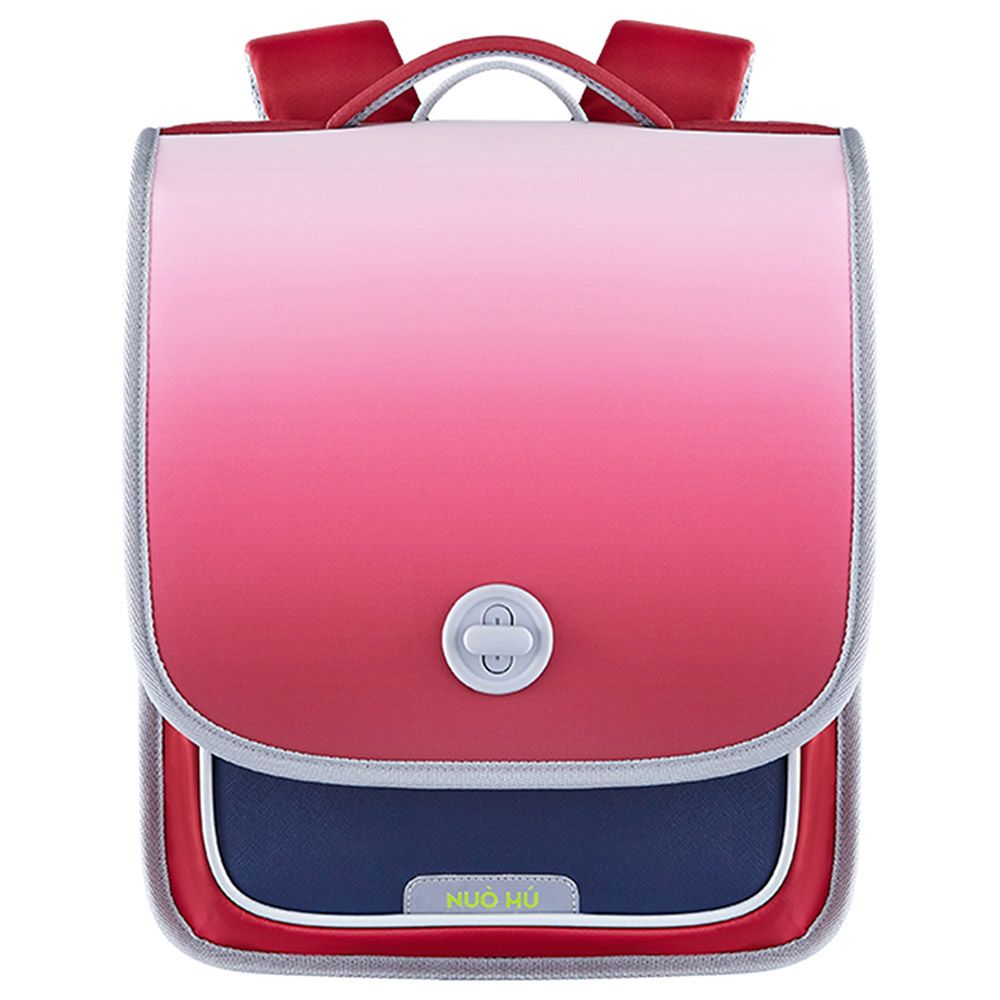 Nohoo - Spine Protection School Backpack - 13.2-Inch - Baby Red