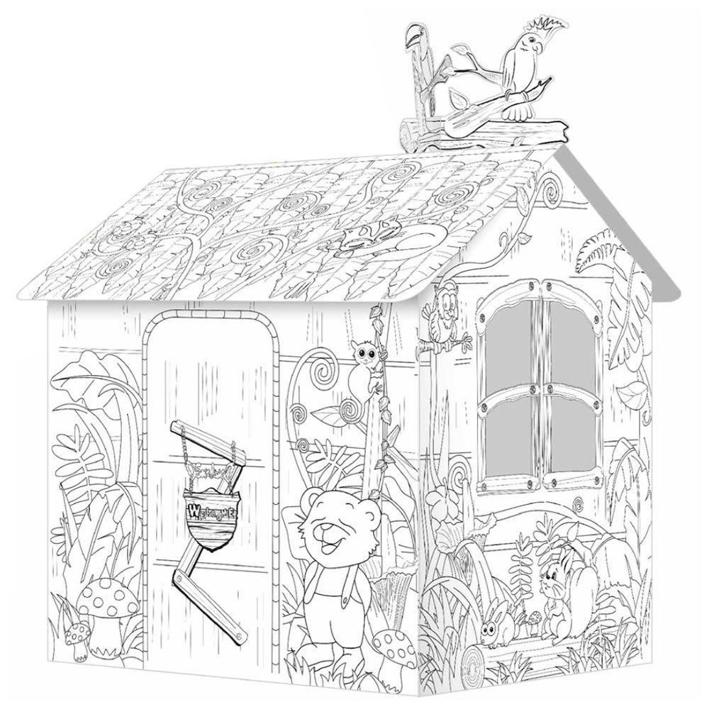 Eazy Kids - DIY Doodle Painting Jungle House