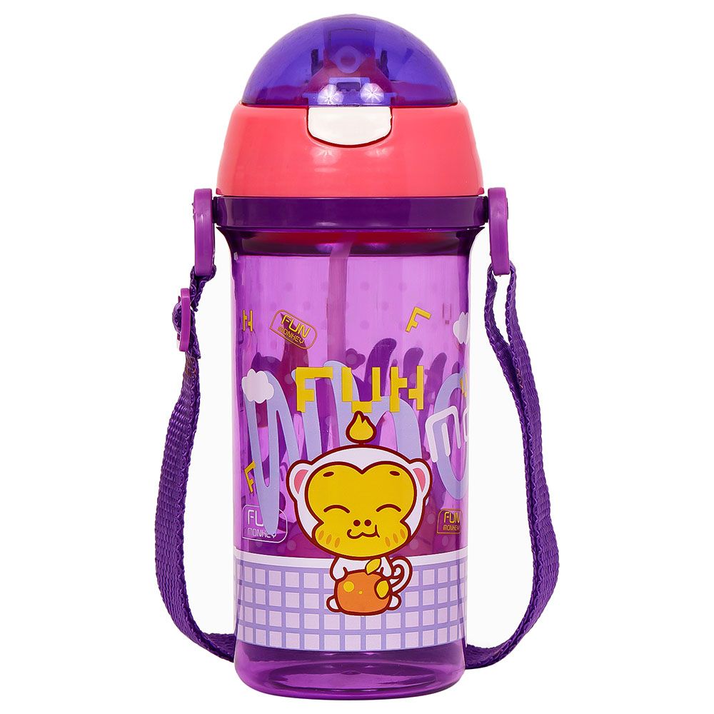 Eazy Kids - Water Bottle w/ Strap 600ml - Purple