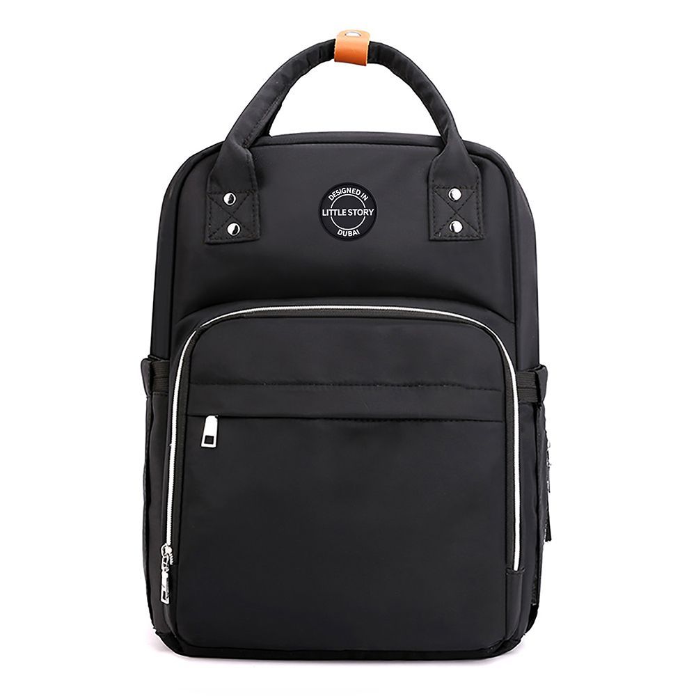 Little Story - Velisa Diaper Bag - Black