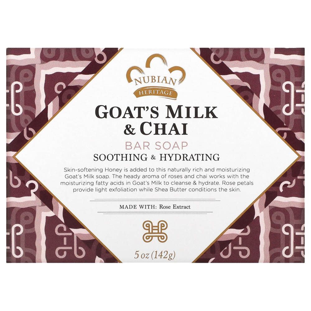 Nubian Heritage - Goat's Milk & Chai Bar Soap - 142