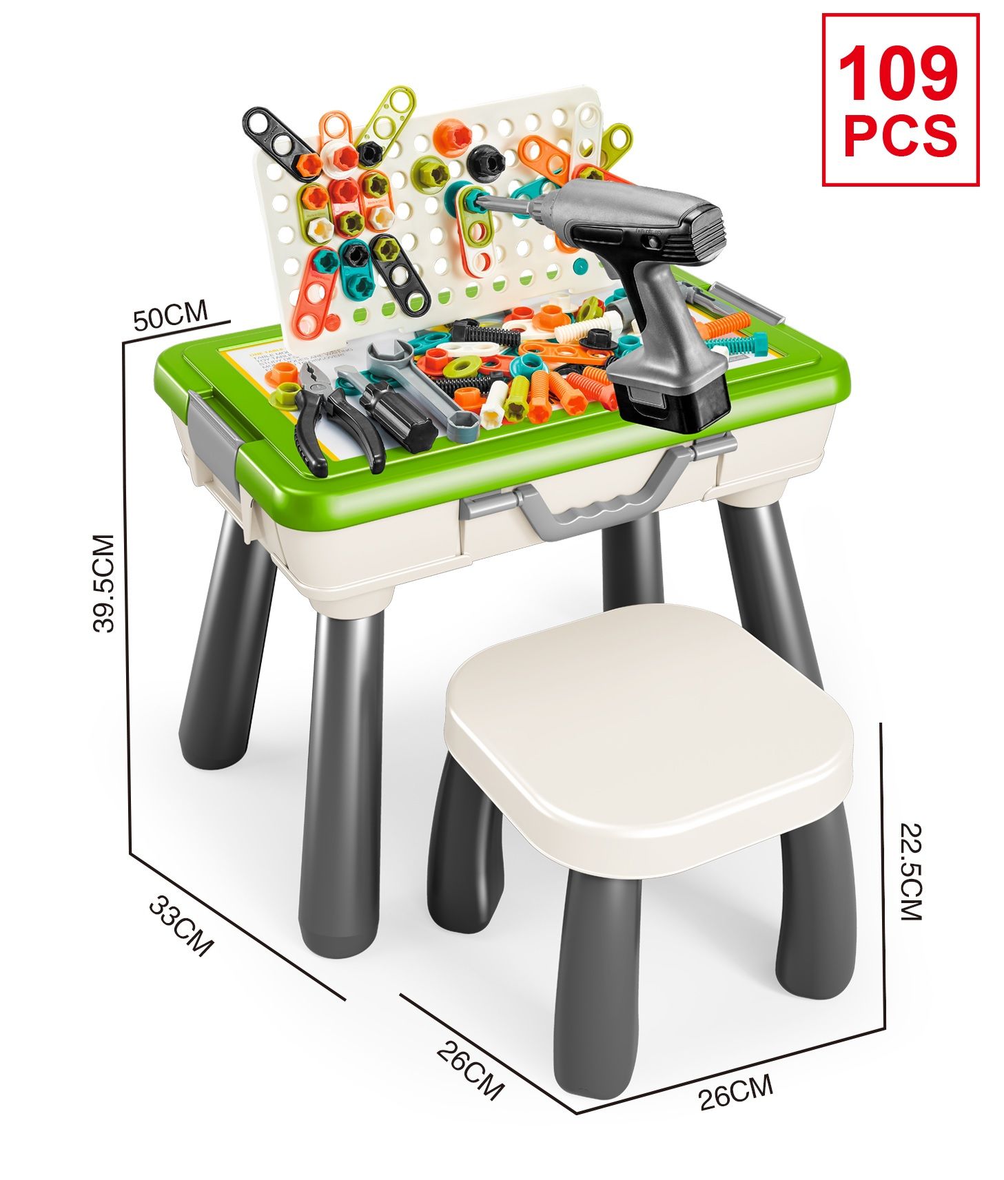 Little Learners - Electric Tool Storage Table
