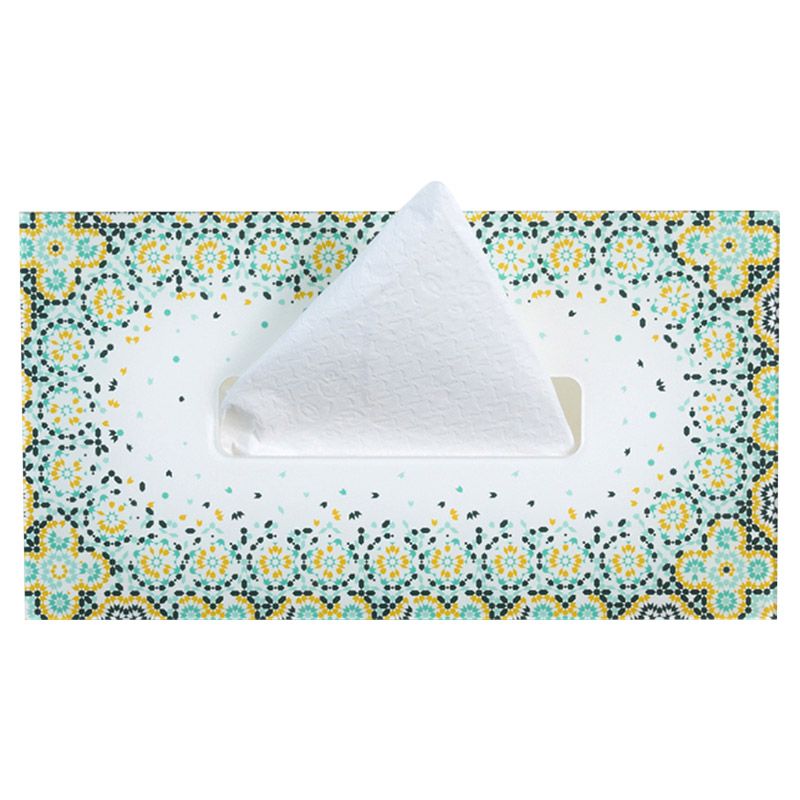 Silsal - Emerald Mirrors Tissue Box