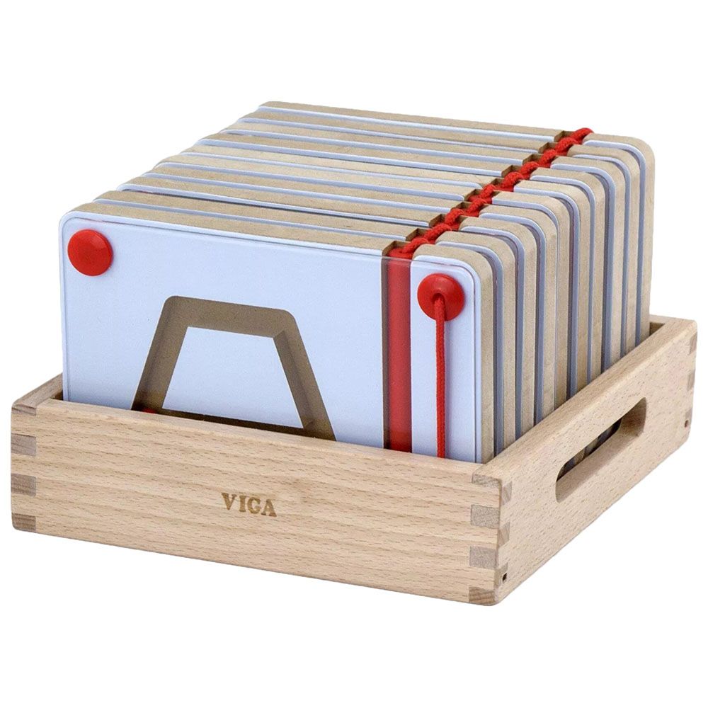 Viga - Magnetic Writing Board Geomertic Shape