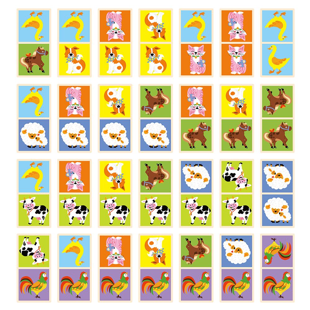 Viga - Domino Farm Animals