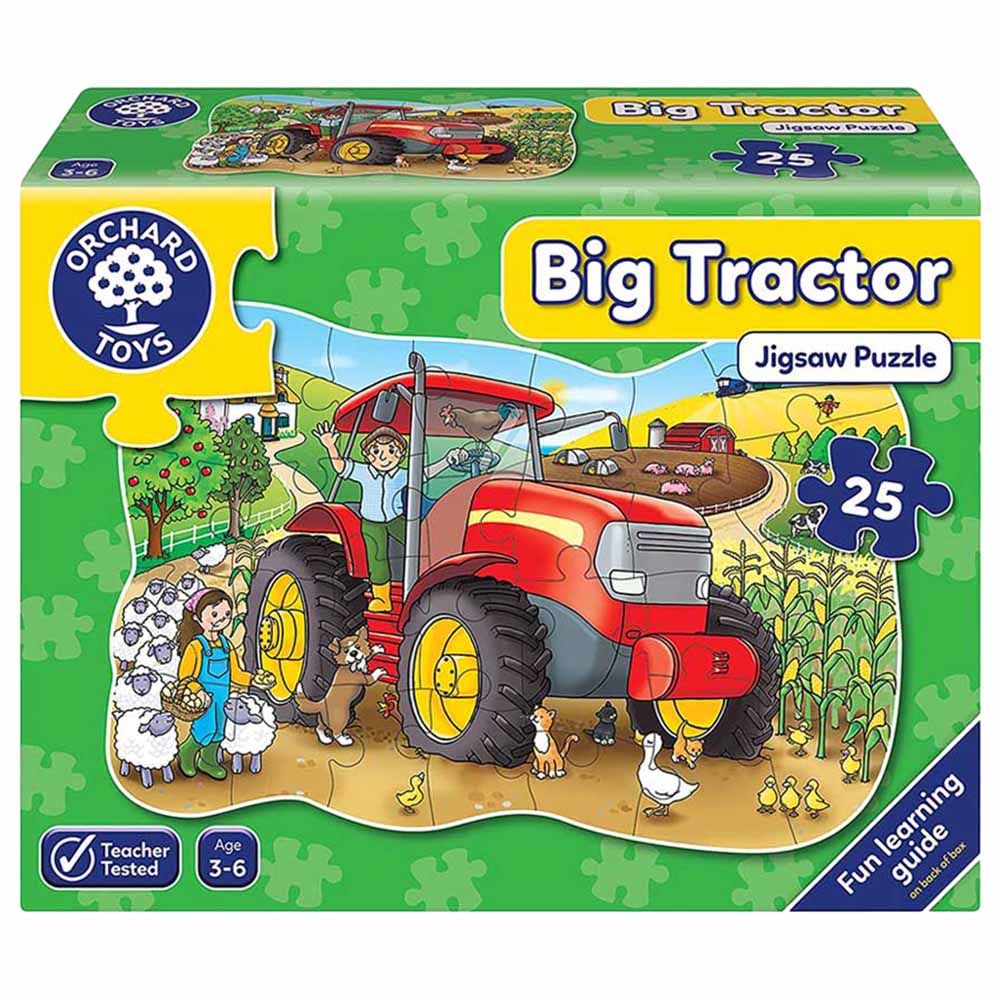 Orchard Toys - Big Tractor Jigssaw Puzzle 25pcs
