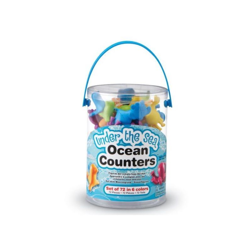 Learning Resources - Under the Sea Ocean Counters Set of 72