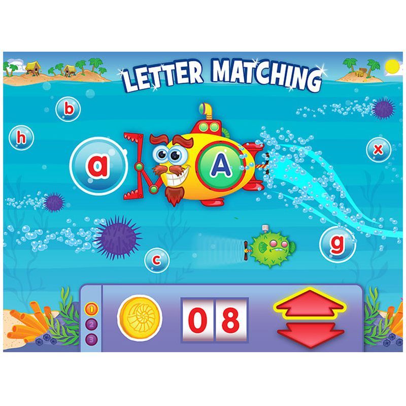 Lakeshore - Link-To-Learn Letter Matching Game - Interactive CD-ROMs
