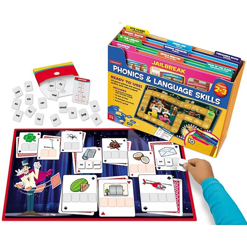 Lakeshore - Phonics & Language Skills Folder Game -Gr 2-3