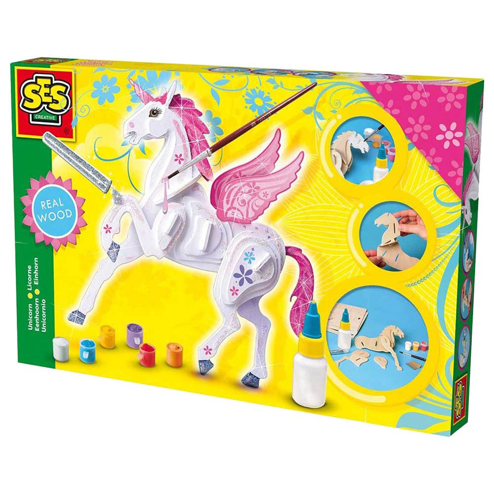 Ses creative - Wooden Unicorn