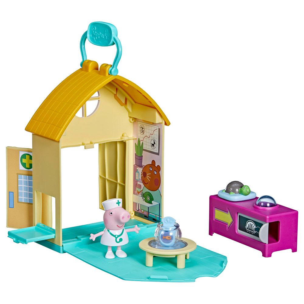 Peppa Pig - Peppa's Adventures Visits The Vet Fun Playset