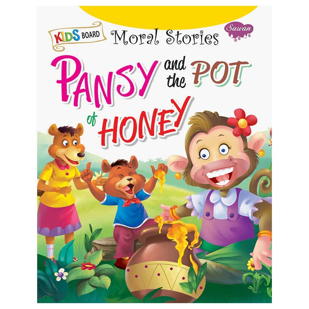 Kids Board Moral Stories Pancy And The Pot Of Honey