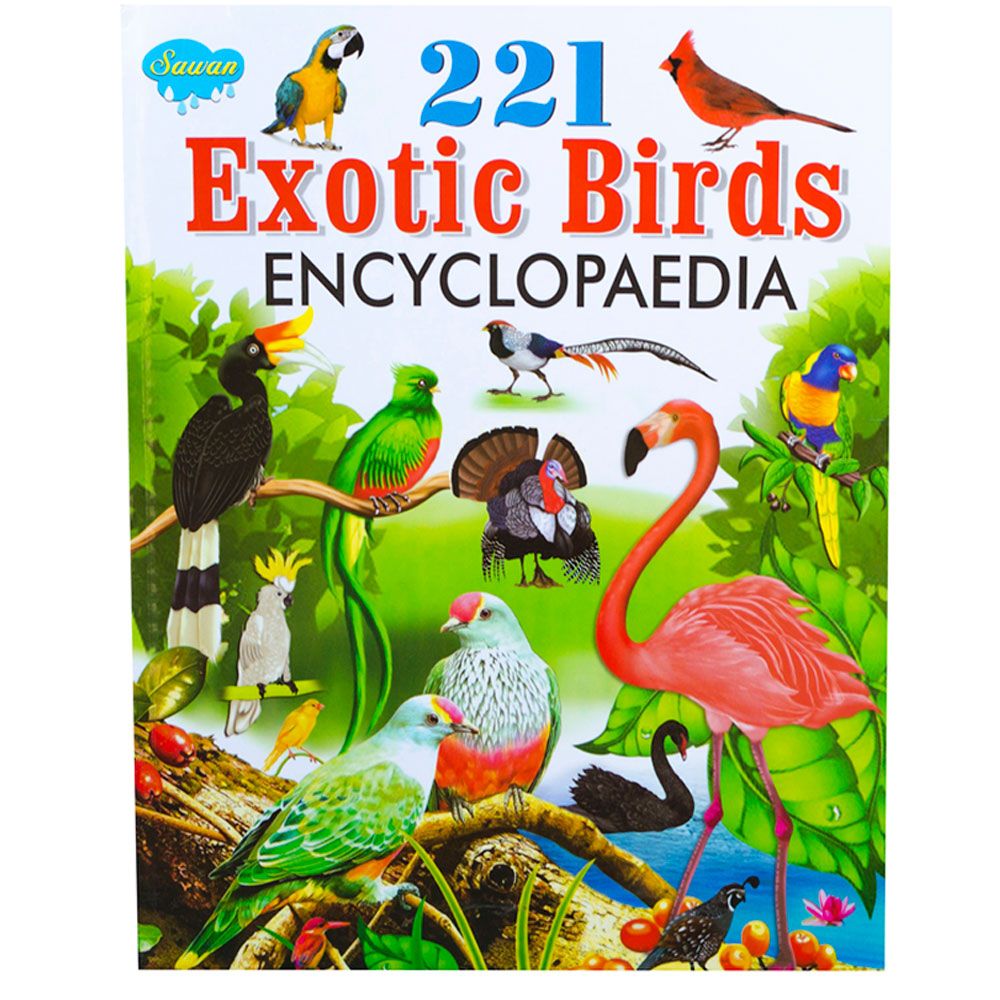كتاب 221 Exotic Birds Encylopedia