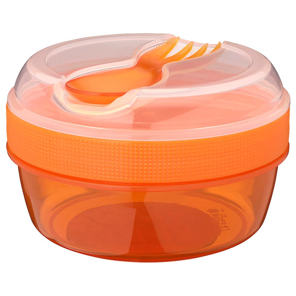 Carl Oscar - Snack Box With Cooling Disc (N'ice Cup) - Orange