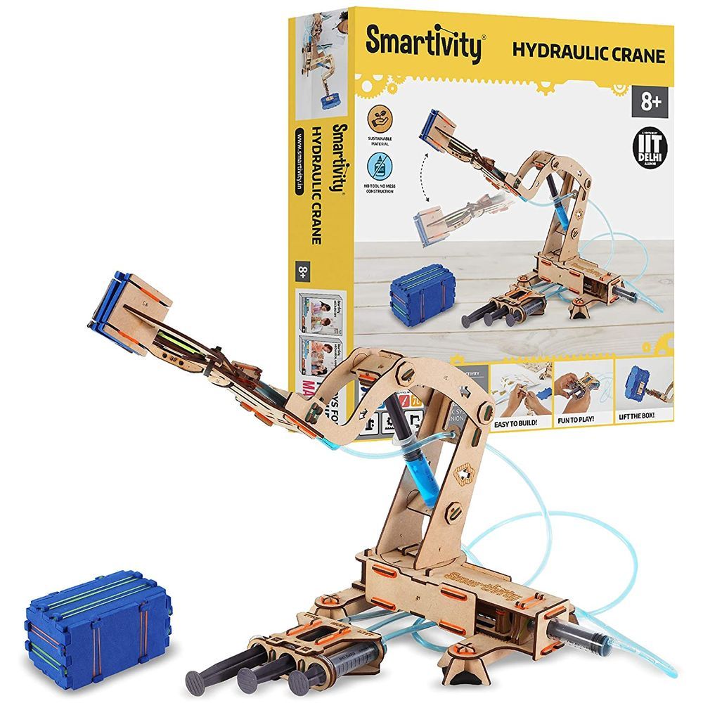 Smartivity - Pump It Move It Hydraulic Crane