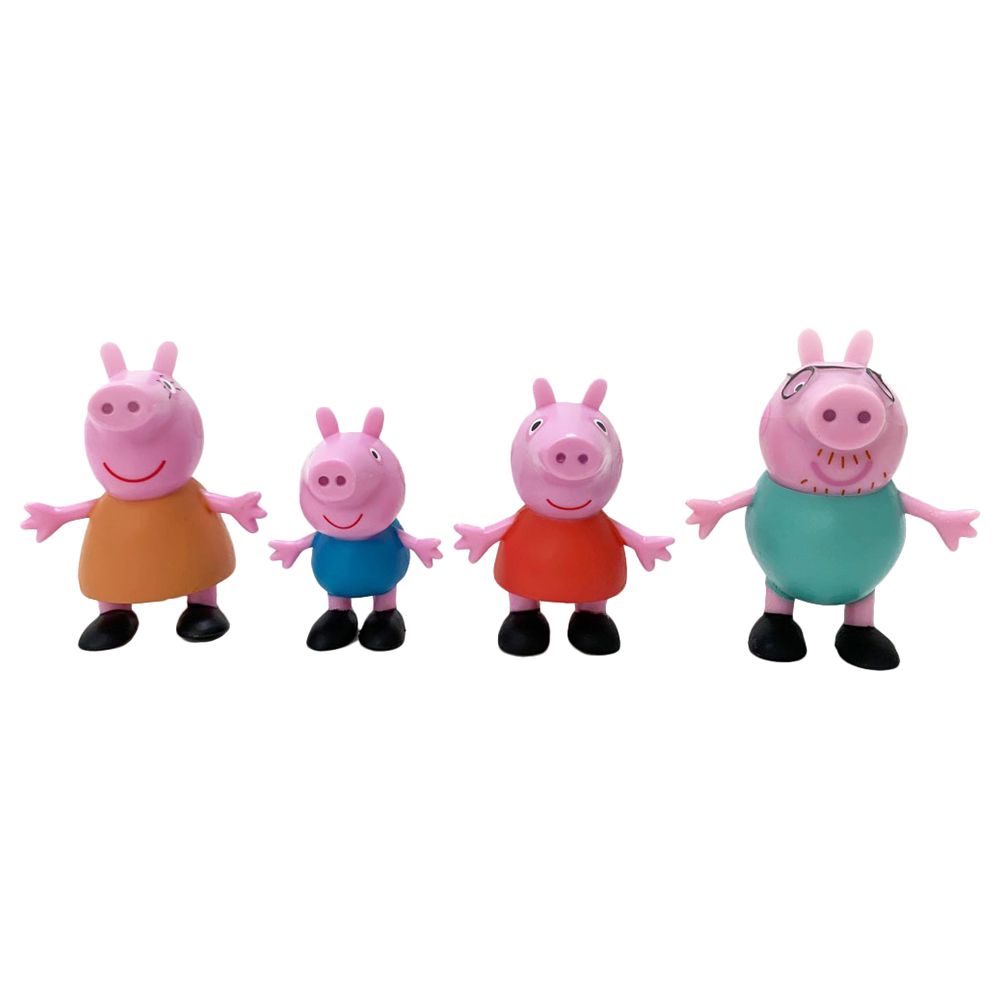 Peppa Pig - Kids Collectable Figure Pack Of 4