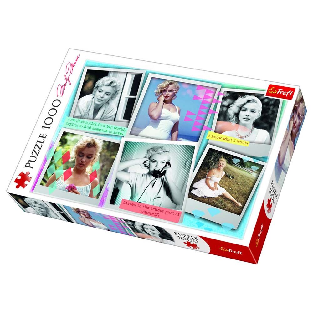 Trefl 1000 Piece Jigsaw Puzzle Photographs of Marilyn Monroe