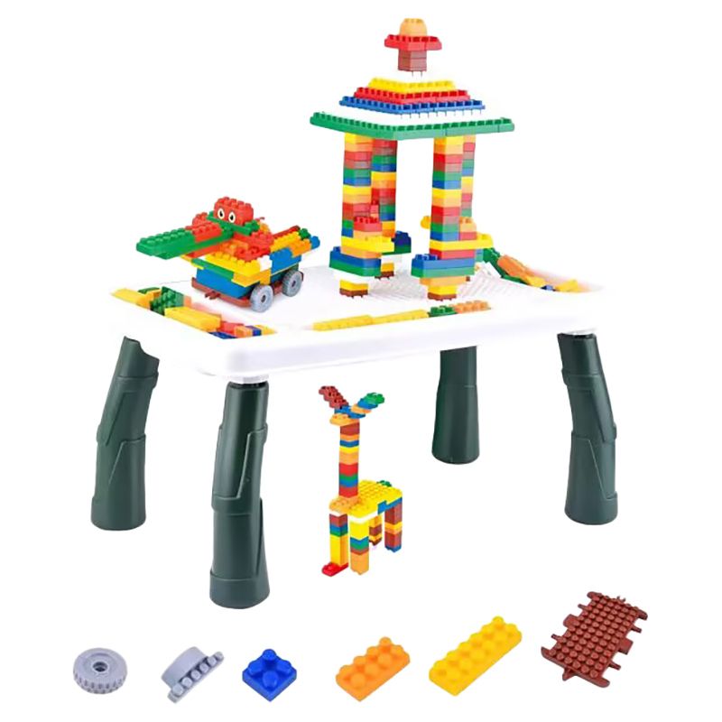 Little Learners - Puzzle Building Block Table - 188pcs