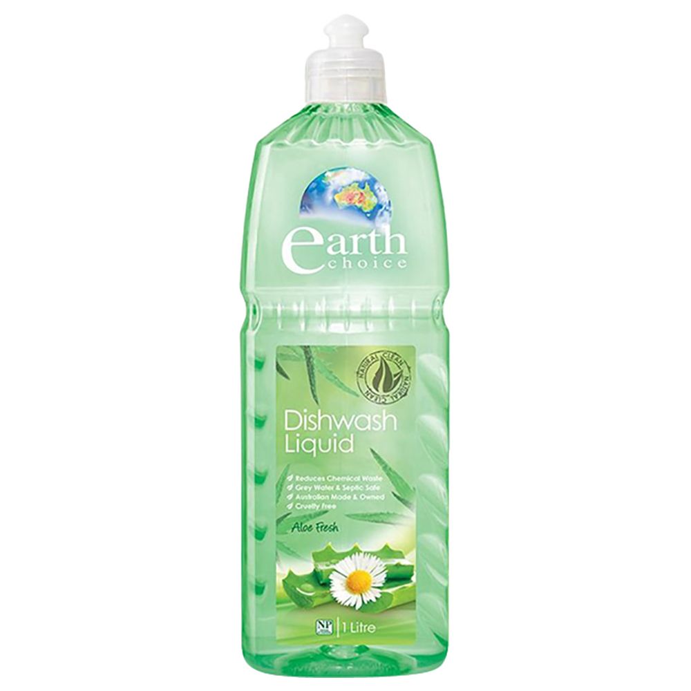 Earth Choice Dish Wash Liquid Aloe Fresh 1L