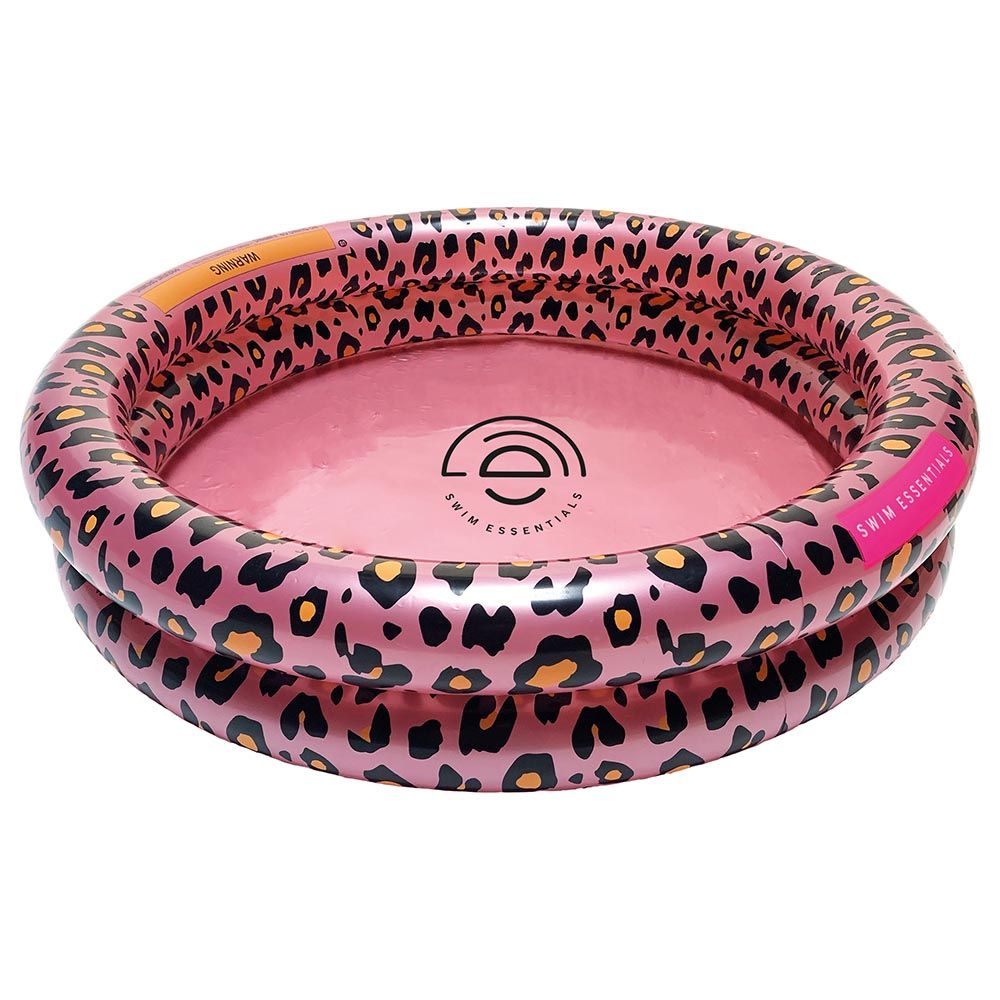 Swim Essentials - Leopard Printed Baby Pool - Rose Gold