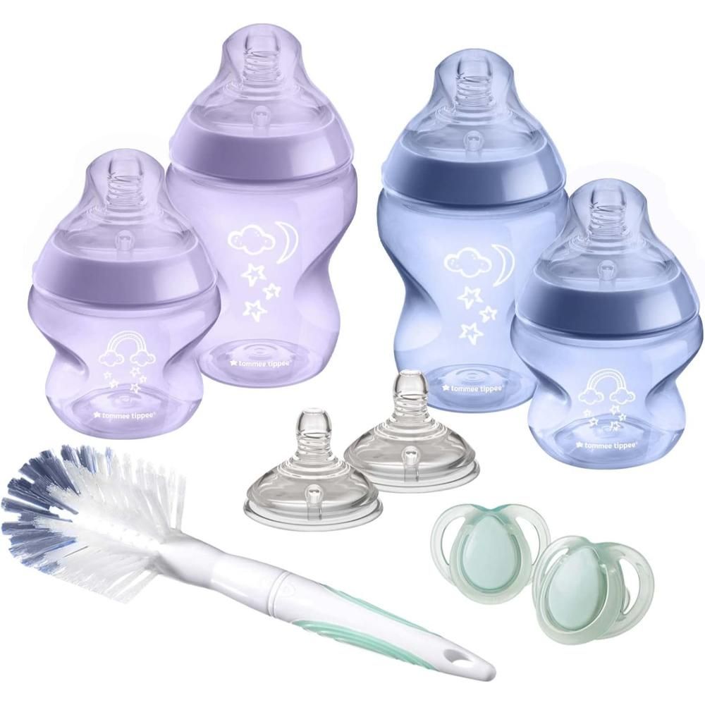 Baby Bottles 0-3 Months Tommee Tippee Anti-Colic Bottles 9oz