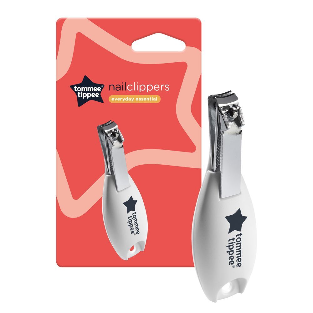 Tommee Tippee Essentials Baby Nail Clippers, Pack of 1-White