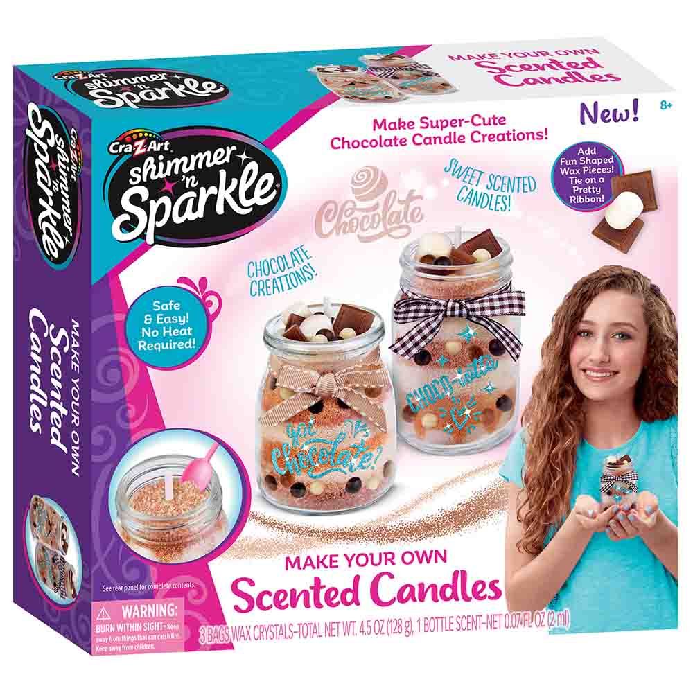 Shimmer 'N Sparkle - Make Your Own Scented Candles Chocolate